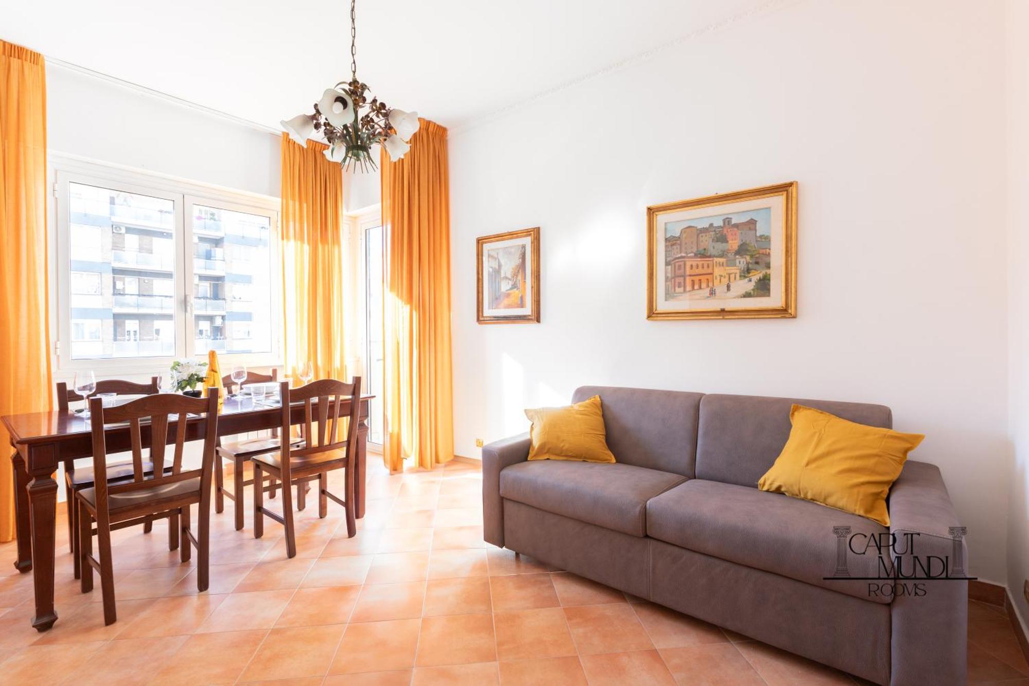Caput Mundi Rooms - 100Mt To Metro A, Terrace, A-C, 15 Min To Center Roma Esterno foto