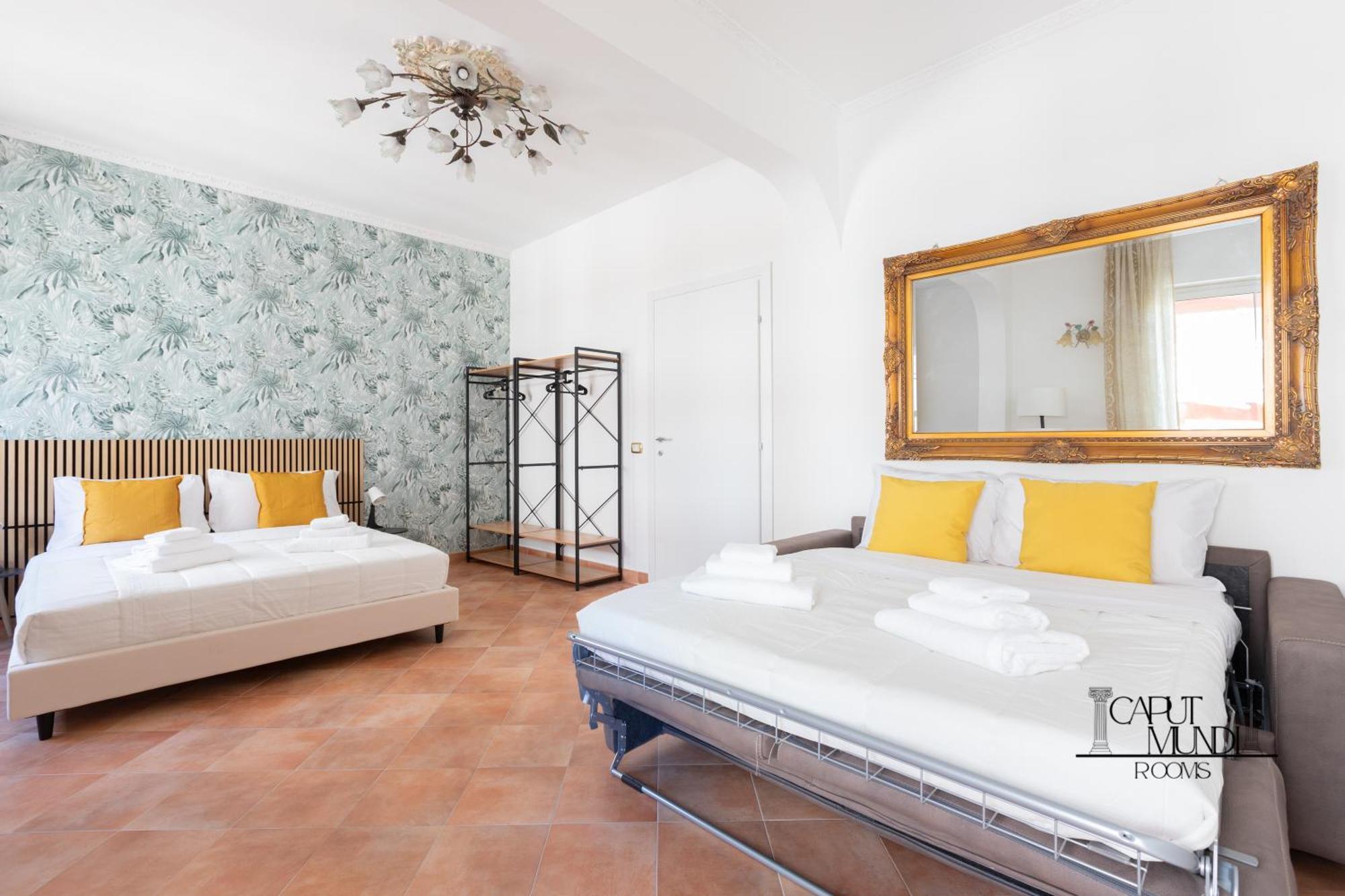 Caput Mundi Rooms - 100Mt To Metro A, Terrace, A-C, 15 Min To Center Roma Esterno foto