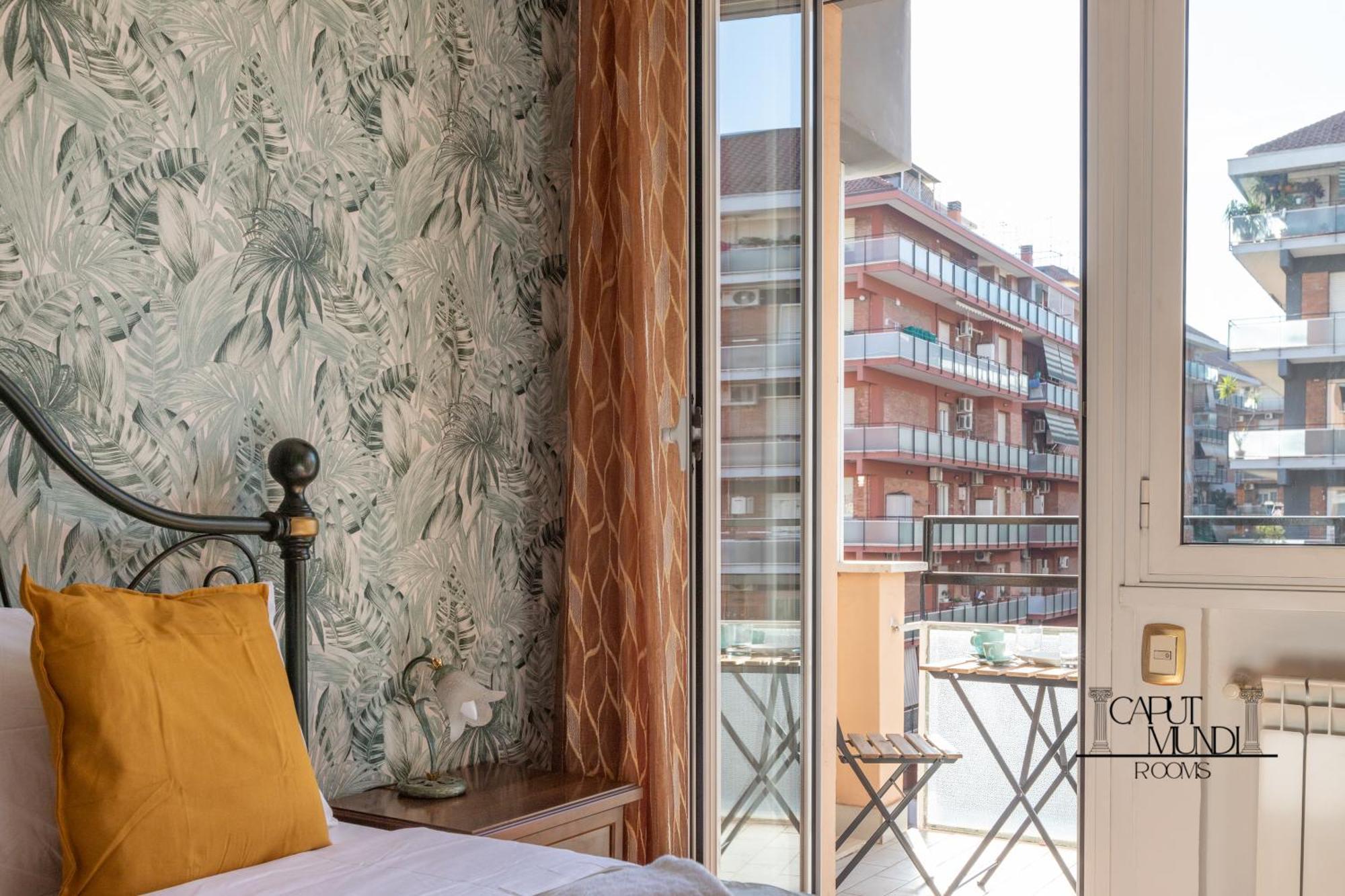 Caput Mundi Rooms - 100Mt To Metro A, Terrace, A-C, 15 Min To Center Roma Esterno foto