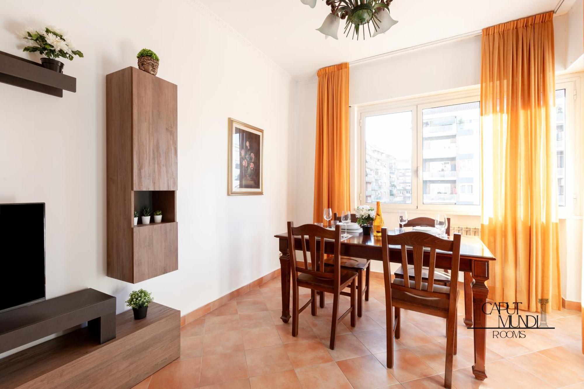 Caput Mundi Rooms - 100Mt To Metro A, Terrace, A-C, 15 Min To Center Roma Esterno foto