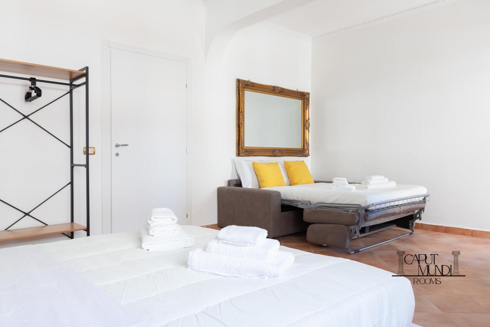 Caput Mundi Rooms - 100Mt To Metro A, Terrace, A-C, 15 Min To Center Roma Esterno foto