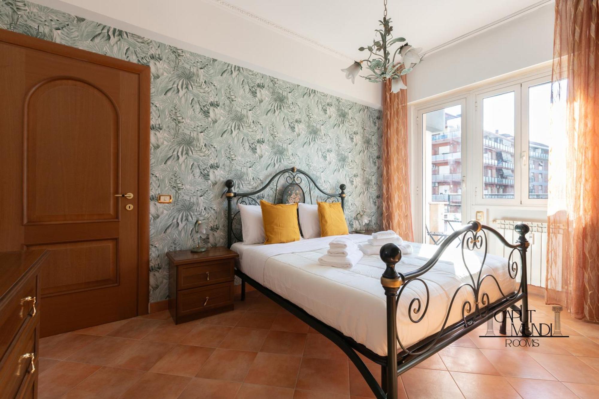 Caput Mundi Rooms - 100Mt To Metro A, Terrace, A-C, 15 Min To Center Roma Esterno foto