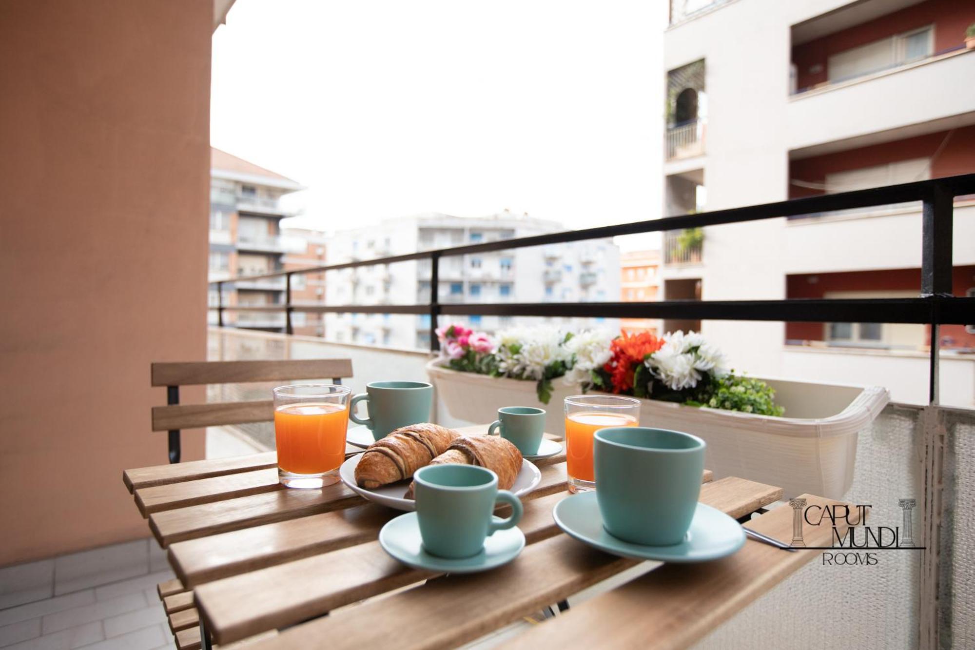 Caput Mundi Rooms - 100Mt To Metro A, Terrace, A-C, 15 Min To Center Roma Esterno foto